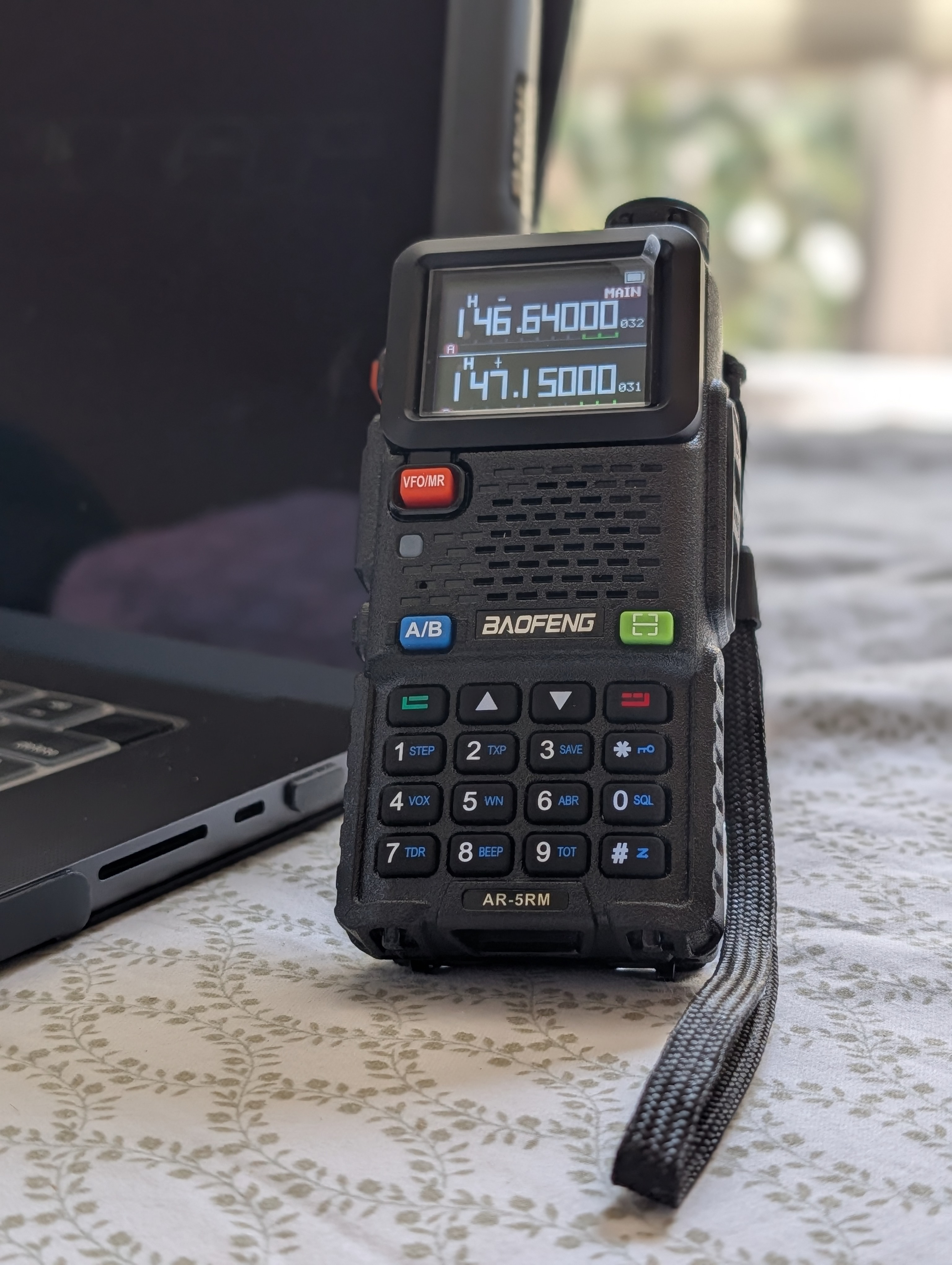 Baofeng AR-5RM handheld transceiver